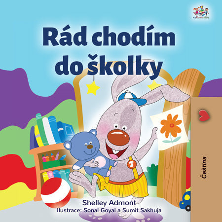 Czech-language-chidlrens-bedtime-story-I-Love-to-Go-to-Daycare-cover