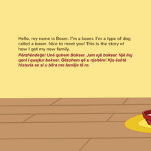 English-Albanian-Bilignual-children_s-dogs-book-Boxer-and-Brandon-Page-1