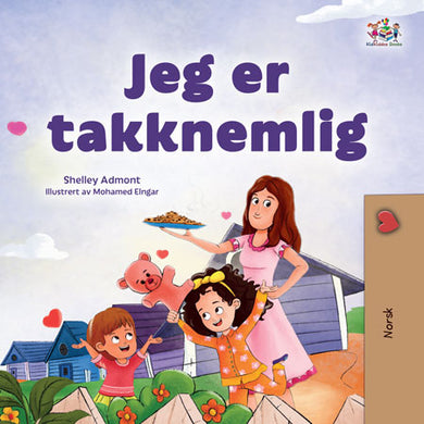 I-am-Thankful-Shelley-Admont-Norwegian-Kids-Book-cover