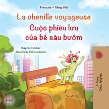 The-traveling-Caterpillar-Rayne-Coshav-French-Vietnamese-Bilingual-children-book-cover
