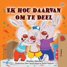Afrikaans-Language-children's-bedtime-story-I-Love-to-Share-Shelley-Admont-KidKiddos-cover