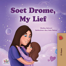 Afrikaans-kids-bedtime-story-girls-Sweet-Dreams-my-love-Shelley-Admont-cover