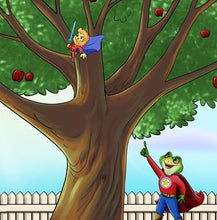 Bilingual-English-Portuguese-Brazil-children's-book-Being-a-superhero-page12