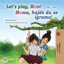 Bilingual-English-Serbian-Latin-kids-book-lets-play-mom-cover