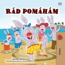 Czech-children-I-Love-to-Help-bunnies-story-Shelley-Admont-cover