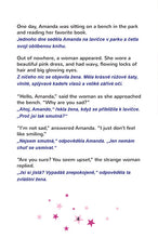 English-Czech-bilingual-childrens-book-Amandas-Dream-Page-1