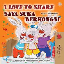 English-Malay-Bilingual-childrens-book-I-Love-to-Share-Shelley-Admont-cover