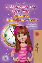 Bilingual-Serbian-children-book-Amanda-and-the-lost-time-cover