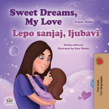 English-Serbian-Latin-Bilingual-childrens-bedtime-story-book-Sweet-Dreams-My-Love-KidKiddos-cover