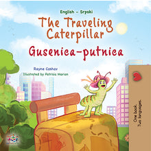 English-Serbian-Latin-kids-book-the-traveling-caterpillar-cover