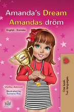 English-Swedish-bilingual-childrens-book-Amandas-Dream-cover