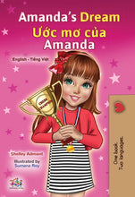 English-Vietnamese-bilingual-childrens-book-Amandas-Dream-cover