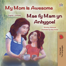 English-Welsh-bilingual-kids-bedtime-story-My-Mom-is-Awesome-Shelley-Admont-cover