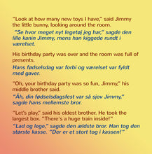 English-Danish-Bilingual-childrens-book-I-Love-to-Share-Shelley-Admont-page1