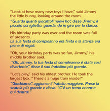 English-Italian-Bilingual-children's-bunnies-book-Shelley-Admont-I-Love-to-Share-page1