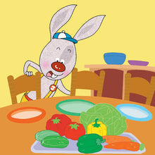 Punjabi-language-kids-bunnies-book-I-Love-to-Eat-Fruits-and-Vegetables-Shelley-Admont-page4