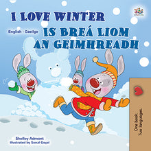 Irish-Bilingual-book-kids-seasons-I-Love-Winter-KidKiddos-cover