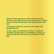 Irish-language-childrens-picture-book-I-Love-to-Brush-My-Teeth-Shelley-Admont-Page1