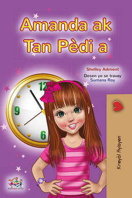 Amanda-and-the-Lost-Time-Shelley-Admont-Haitian-Creole-children-book-cover
