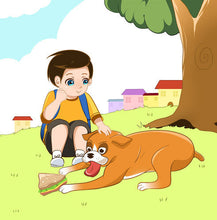 Croatian-language-children's-dogs-friendship-story-Boxer-and-Brandon-page7