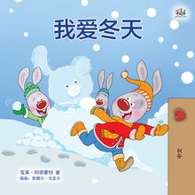 Chinese-book-children-weather-I-Love-Winter-Shelley-Admont-cover
