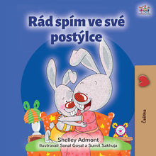 Czech-language-bedtime-story-for-kids-Shelley-Admont-I-Love-to-Sleep-in-My-Own-Bed-cover