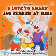 English-Danish-Bilingual-childrens-book-I-Love-to-Share-Shelley-Admont-cover