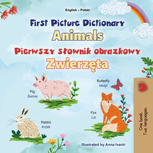 First-Picture-Dictionary-Animals-English-Polish-Bilingual-children-book-cover