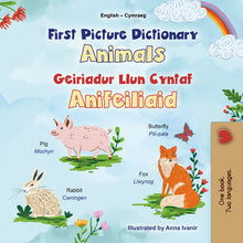 First-Picture-Dictionary-Animals-English-Welsh-children-book-cover