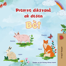 First-Picture-Dictionary-Animals-Haitian-Creole-children-book-cover