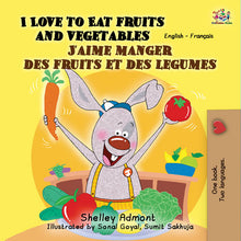 English-French-Bilingual-kids-bedtime-story-I-Love-to-Eat-Fruits-and-Vegetables-Shelley-Admont-cover