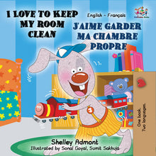 French-Bilingual-Bedtime-Story-for-kids-I-Love-to-Keep-My-Room-Clean-cover