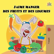 French-language-children's-bedtime-story-I-Love-to-Eat-Fruits-and-Vegetables-KidKiddos-Books-cover