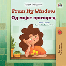 From-My-Window-Rayne-Coshav-English-Macedonian-Kids-Book-cover