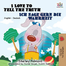 English-German-Bilingual-children's-bedtime-story-I-Love-to-Tell-the-Truth-Shelley-Admont-cover