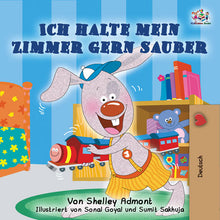 German-I-Love-to-Keep-My-Room-Clean-Shelley-Admont-Kids-book-cover