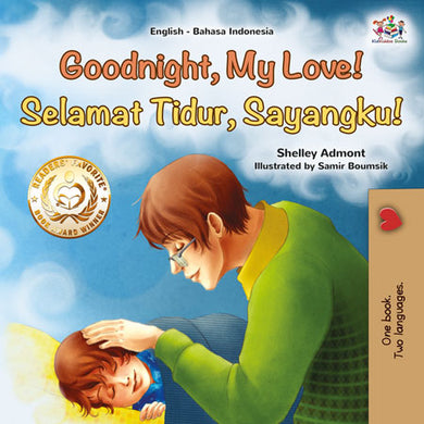 Goodnight-My-Love-Shelley-Admont-English-Indonesian-children-book-cover