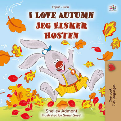 I-Love-Autumn-Shelley-Admont-English-Norwegian-Bilingual-children-book-cover
