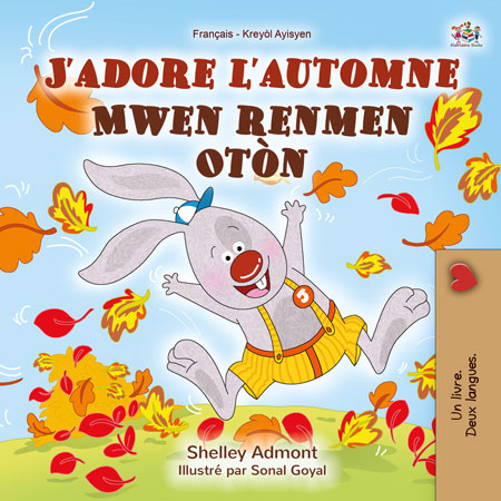 I-Love-Autumn-Shelley-Admont-French-Haitian-Creole-children-book-cover