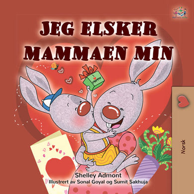 I-Love-My-Mom-Shelley-Admont-Norwegian-Kids-Book-cover