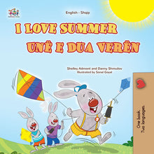 I-Love-Summer-Shelley-Admont-English-Albanian-Kids-Book-cover