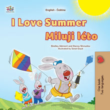 I-Love-Summer-Shelley-Admont-English-Czech-Kids-Book-cover