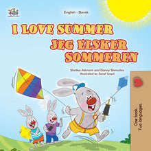 I-Love-Summer-Shelley-Admont-English-Danish-Kids-Book-cover