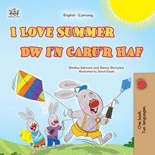 I-Love-Summer-Shelley-Admont-English-Welsh-Kids-Book-cover