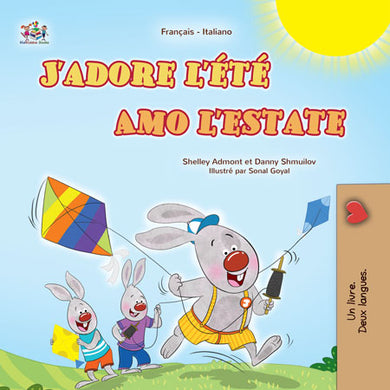 I-Love-Summer-Shelley-Admont-French-Italian-Kids-Book-coverI-Love-Summer-Shelley-Admont-French-Italian-Kids-Book-cover