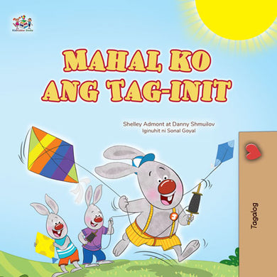 I-Love-Summer-Shelley-Admont-Tagalog-Kids-Book-cover