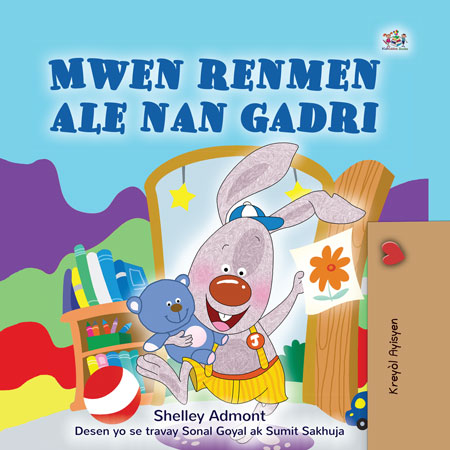 I-Love-to-Go-to-Daycare-Shelley-Admont-Haitian-Creole-children-book-cover