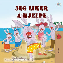 I-Love-to-Help-Shelley-Admont-Norwegian-Kids-book-cover