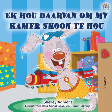 I-Love-to-Keep-My-Room-Clean-Afrikaans-Bedtime-Story-for-kids-about-bunnies-cover