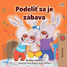 I-Love-to-Share-Shelley-Admont-Slovak-Kids-book-cover